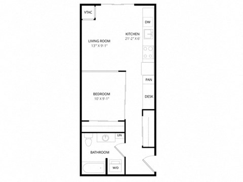 333 E. McKinley St. Studio-2 Beds Apartment, Arizona for Rent - Photo Gallery 28